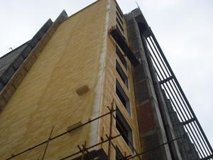 External Wall Insulation Project for Cold Storage