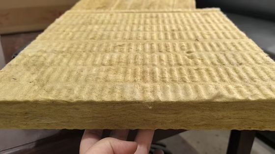 Hydrophobic Rock Wool Board Waterproof 40-200kg/M3 30-150mm Thickness