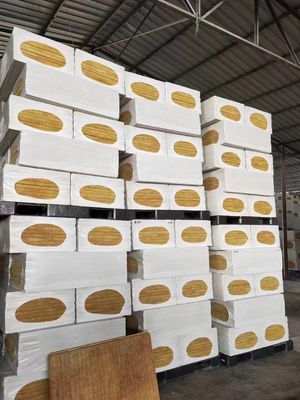 Quality Rigid Rock Wool Boards Fireproof Protecting Pipes / Cables factory