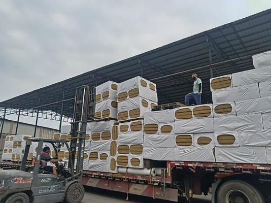 Good price 40-200kg/m3 Rock Wool Insulation Board 1200x600mm for Noise Reduction online