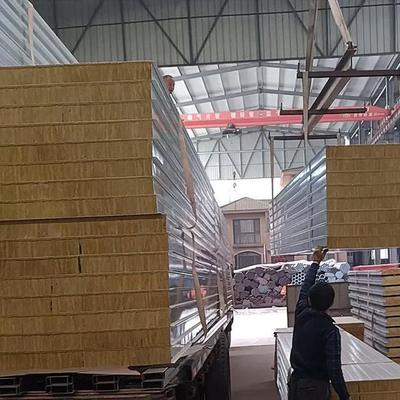 Harga yang bagus Medium Density Rock Wool Board 1200x600mm Dengan Ketahanan Suhu -268°C ~ 650°C on line