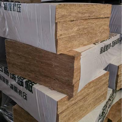 Καλή τιμή Α κατηγορία φύλλα από πετρώδη μαλλί 40-200 kg/m3 πυκνότητα για βιομηχανική μόνωση σε απευθείας σύνδεση