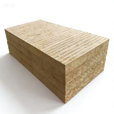 Quality Fireproofing Good Rockwool Fire Board Density 120 Kg per Cubic Meter Stock Size 1200 by 600 Millimeters Ideal for Thermal Insulation factory