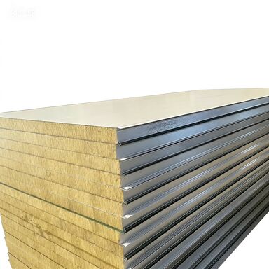 Quality 40-200 Kg/m³ Density Fire Resistant Rock Wool Board for Thermal Insulation factory